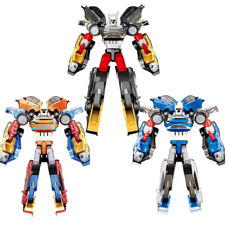 

Tobot 3 In 1 Transformation Robot Action Figure Toys Deformation 3 Cars Merge Robot Cartoon Animation Model Set Christmas Gifts