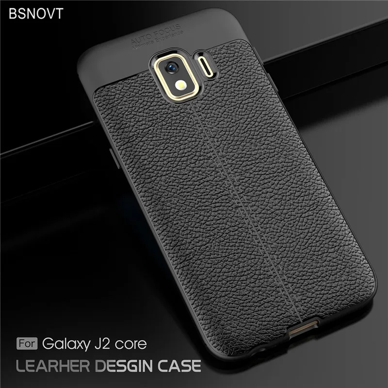 

For Cover Samsung Galaxy J2 Core Case Capas Silicon Leather Back Case For Samsung Galaxy J2 Core Bumper Phone Case Funda J2 Core