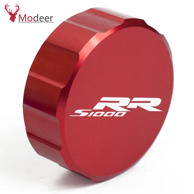 S 1000 RR логотип Мотоцикл CNC передний тормоз главный цилиндр Крышка Резервуара КРЫШКА ДЛЯ BMW S 1000RR S1000RR S1000 RR 2010 - Цвет: Красный
