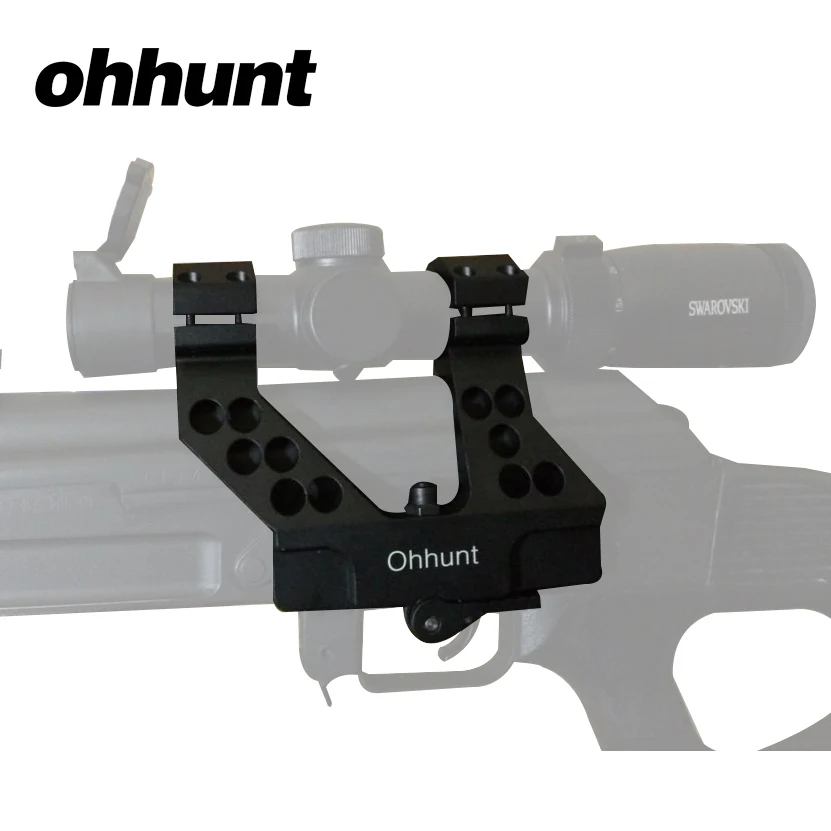 ohhunt Tactical AK47 AK74 Side Rail Scope Mount Quick Detach with