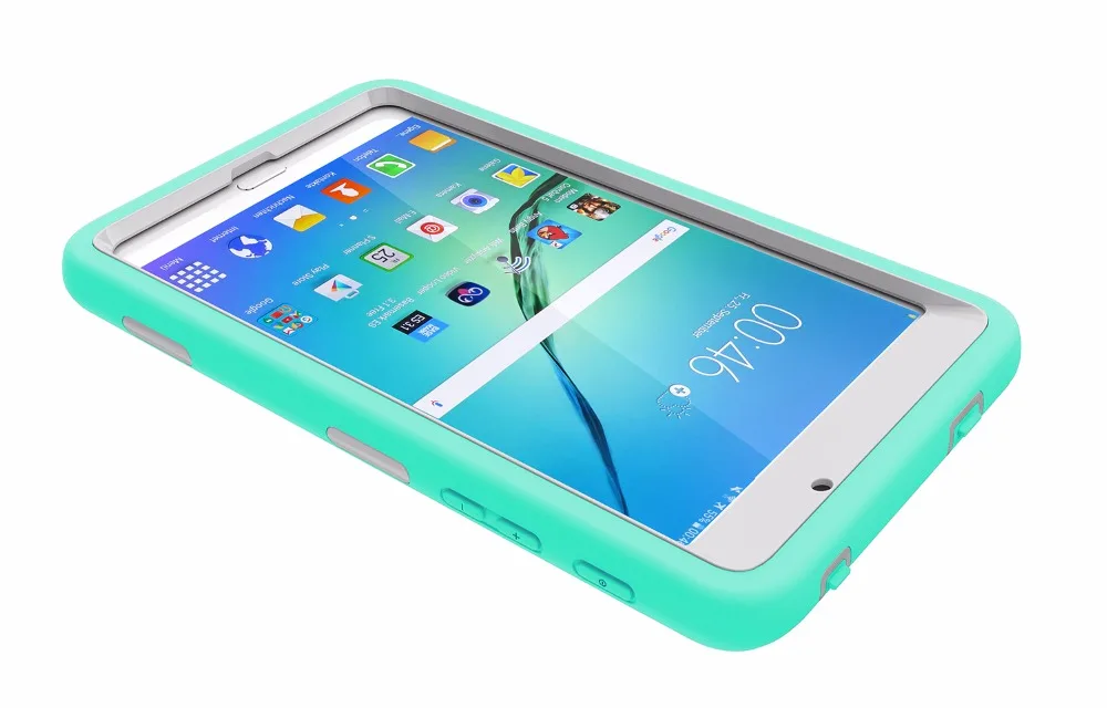 Чехол для Samsung Galaxy Tab A6 7 0 круглый защитный чехол с 3 слоями пластика и каучука T280Coque