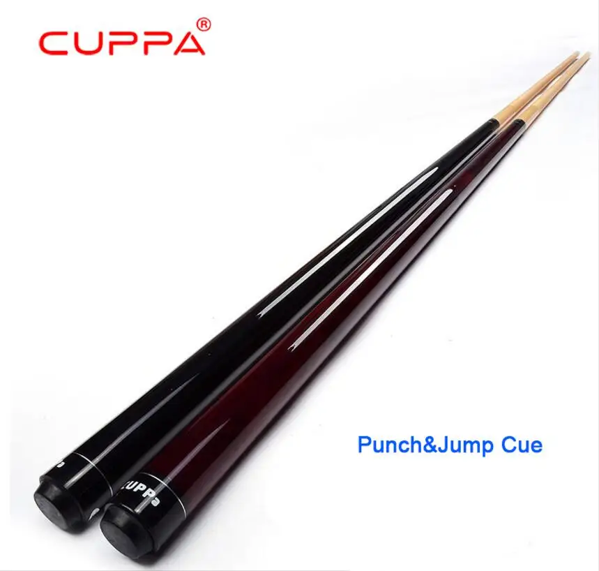 Новое поступление Cuppa Punch & Jump Cue Punch & Jump Sticks 13 мм советы Северный американский клен 5A + деревянный Кий бильярдный Jump Cue Punch Stick