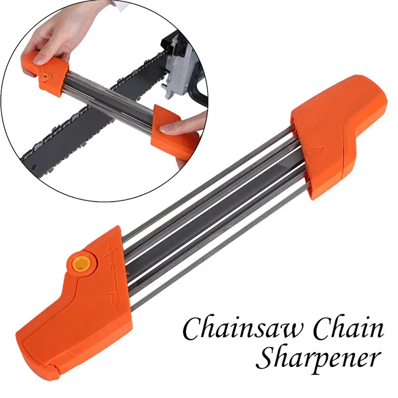 

Easy Abrasive Tools File 2 In 1 Chainsaw Chain Sharpener 5/32P 4.0mm Chain Grinding Tool Sharpeners #4M13