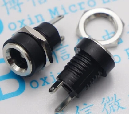 jack power dc-022 power jack socket DC 5.5*2.1 022B seat DC 2pins 5.5*2.5 DC