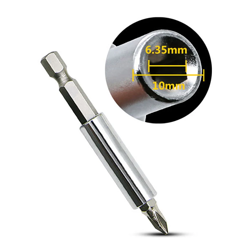 Шестигранная Отвертка 1/4 '' прочная Магнитная отвертка удлинитель муфта