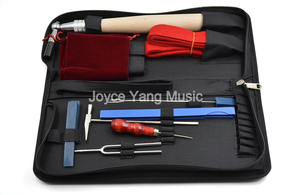 Set Of 10pcs Piano Tuning Maintenance Tools Kit For Piano Musical