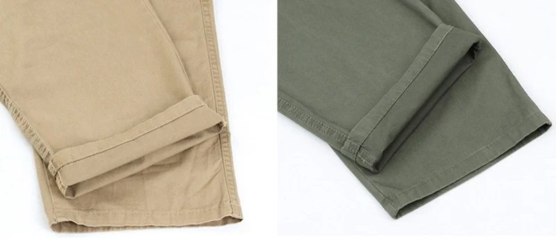 FAISIENS брюки карго мужские тонкие эластичные талии однотонные хаки армейский зеленый серый черный большие размеры 3XL 4XL 5XL 6XL Свободные