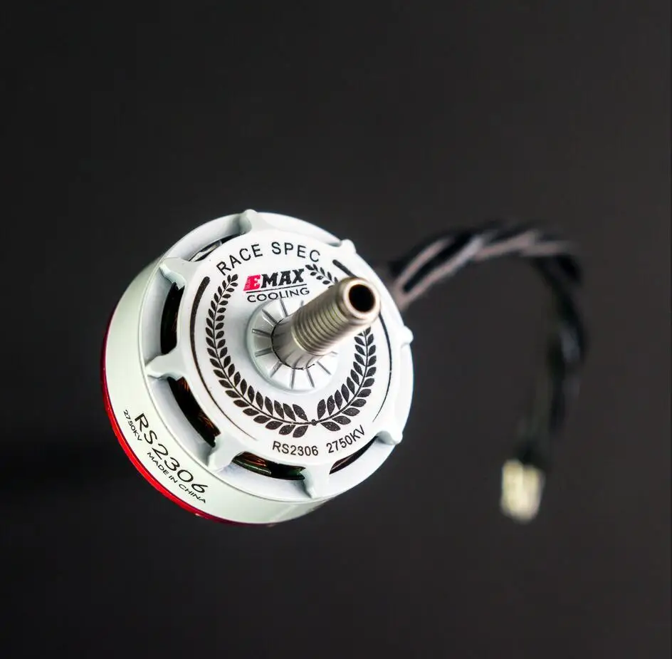 EMAX RS2306 2400KV/2750KV белый серии RaceSpec бесщеточный двигатель для FPV Rc квадрокоптера