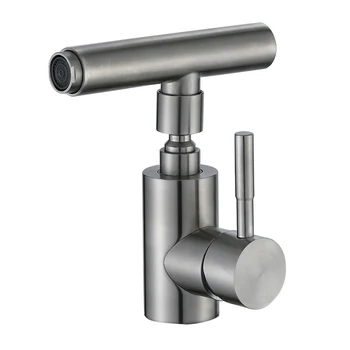 

Lead-free 304 stainless steel universal rotating hot and cold basin washbasin above counter basin bathroom Faucet lo4112