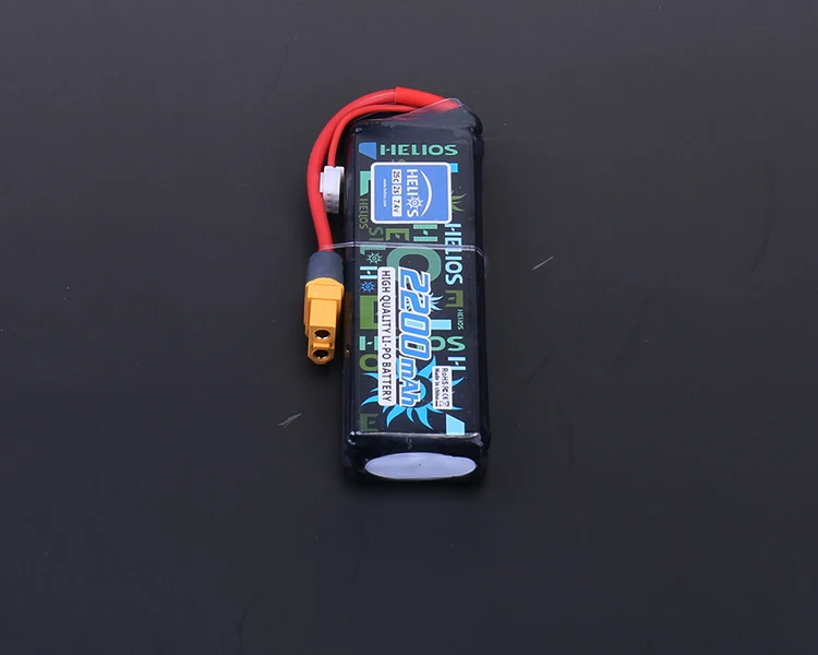 HELIOS 2200mAh 2S 7 4V 25C font b Battery b font For Helicopter Fixed Wing