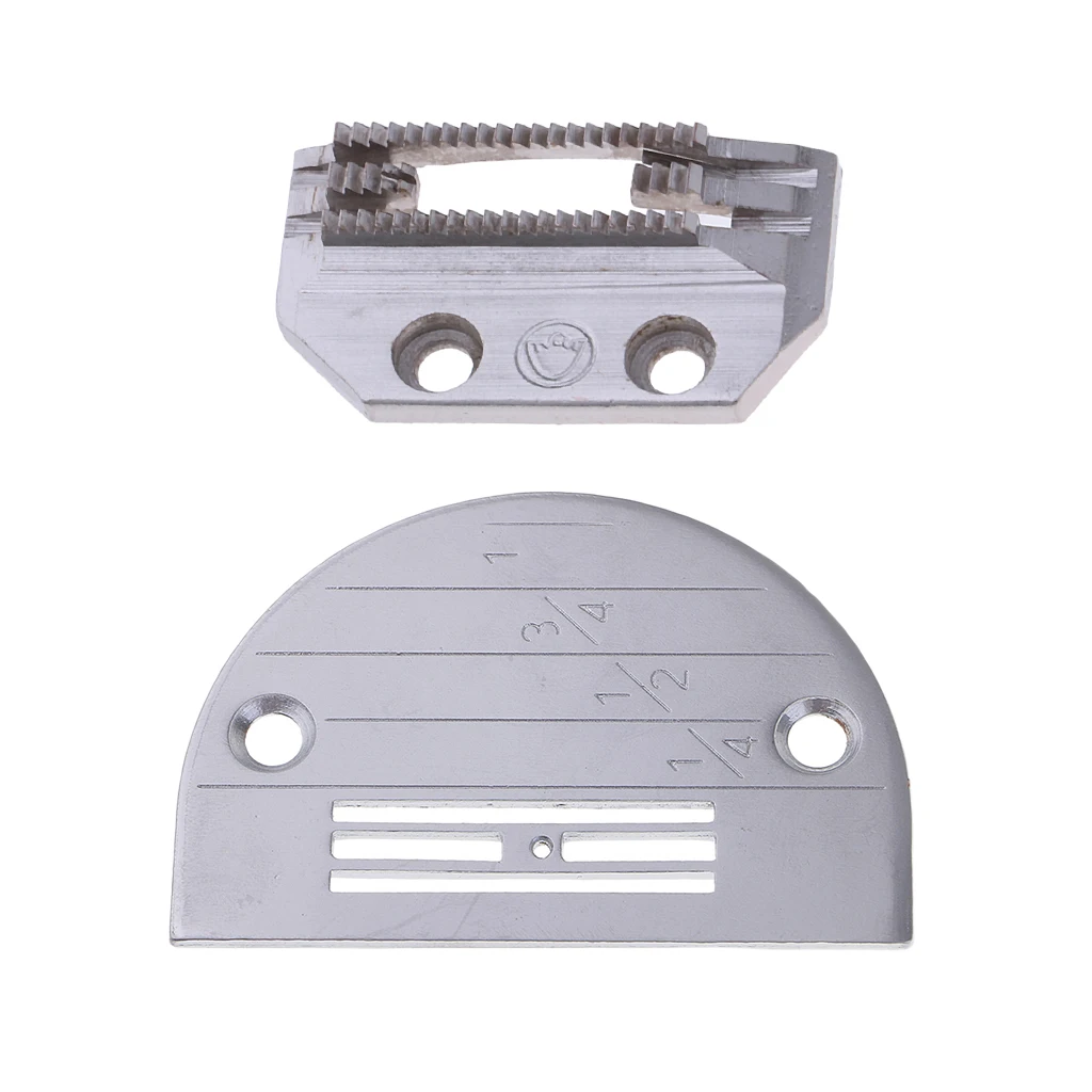 E14 Needle Plate & Feed Dog Set For Industrial Lockstitch/Single Needle Sewing Machine