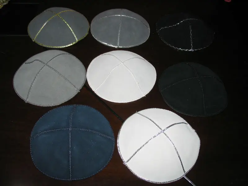 15/16 см замша KIPPAH еврейская кипа кожаная YARMULKE KIPPAH|jewish kippah|kippah |
