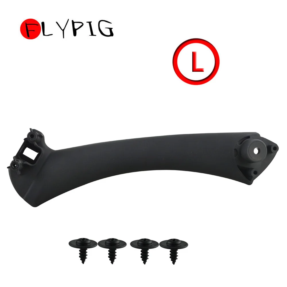 

Left Inner Door Panel Handle Pull Trim Cover For BMW 3 Ser E90 Door Handle Black