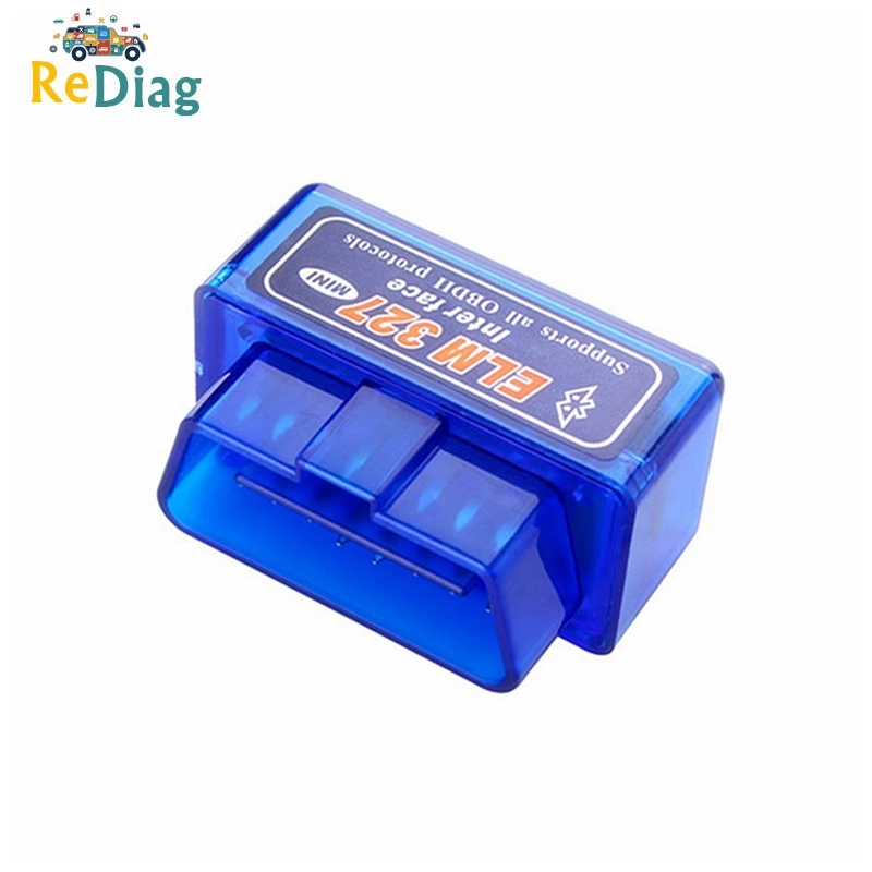 Best (20pcs lot) Super Mini ELM327 V2.1 OBD2 Scanner Bluetooth OBD 2 Car Diagnostic Tool ELM327 For Android Auto Scanner Automotriz