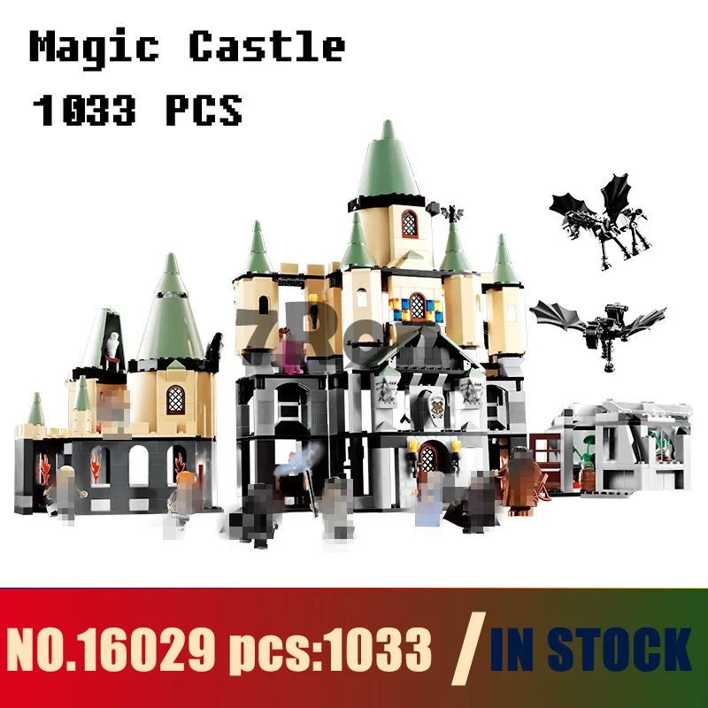

Models building toy 16029 1033pcs Movie Series Magic Castle Building Blocks Compatible with lego 5378 toys & hobbies