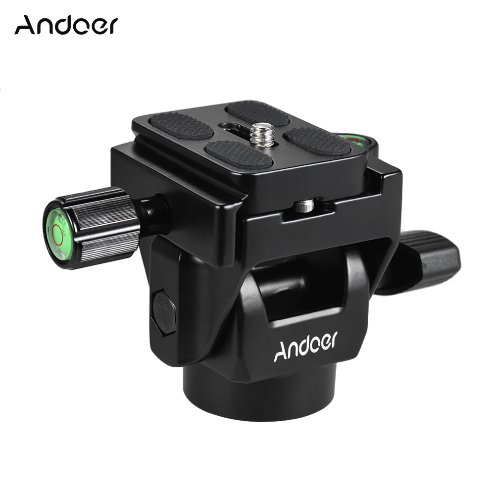 

High Quality Quick Release Plate Andoer M-12 Monopod Tilt Head Panoramic Head Telephoto Bird Watching