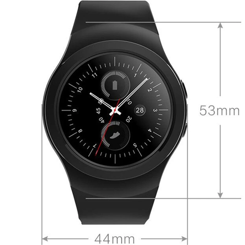 Оригинальный № 1 в наличии Bluetooth Смарт часы Спорт Full HD экран SIM TF карты smartwatch для