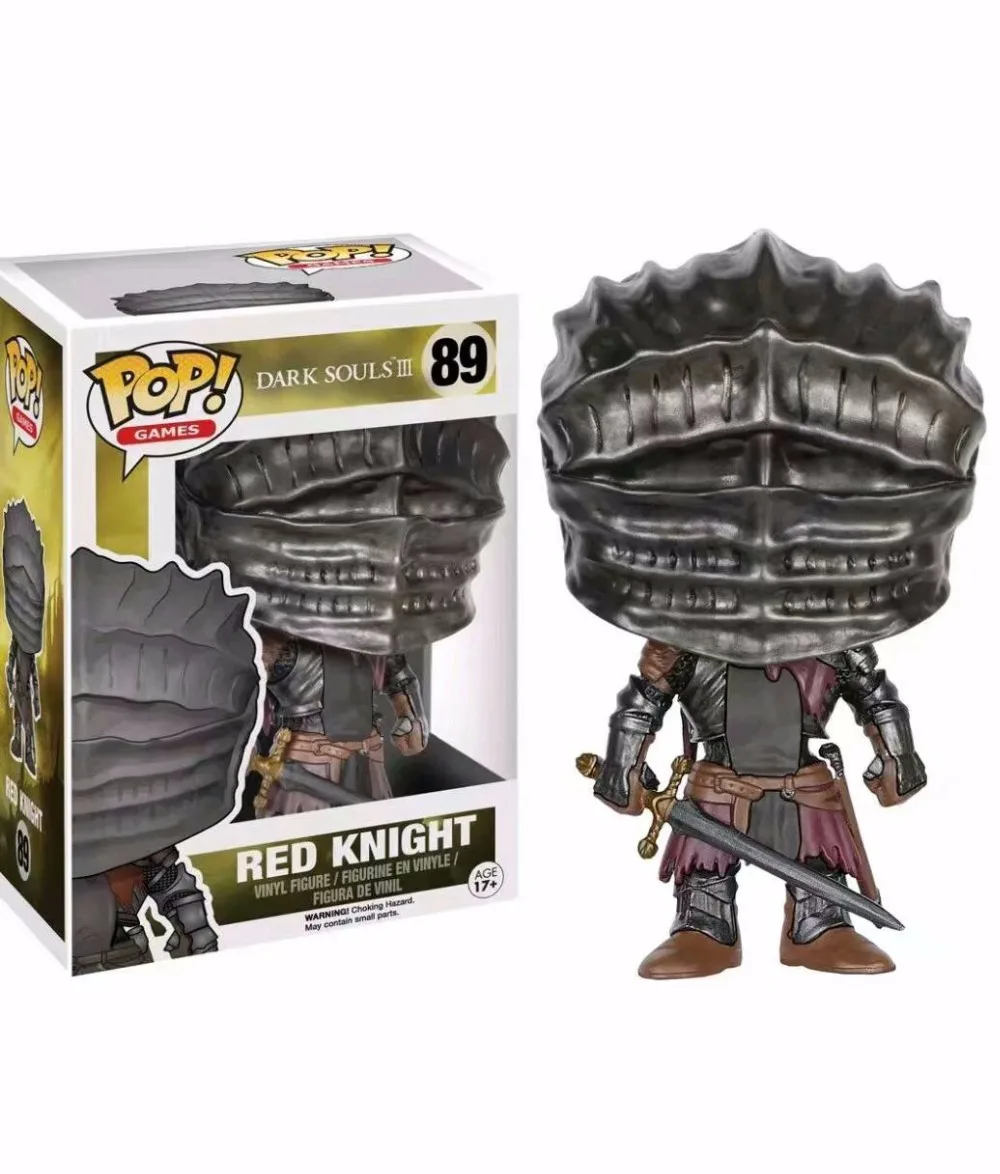 

Funko pop! 10cm Dark Souls Red Knight 89# Action Figure Toys PVC Collection model toy gift