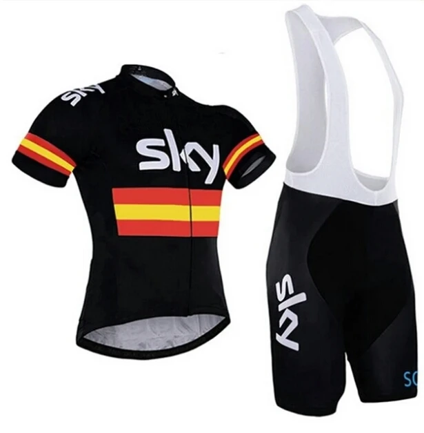 

2018 Men's Cycling Jersey MTB Bike Clothing SKY Team Cycling Clothing Ropa Ciclismo Jerseys PRO Bicycle Wear Bike Clothes Sets