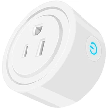 США мини умная розетка работает с Amazon Alexa Google Home IFTTT, не требуется концентратор, Wi-Fi включен разъем дистанционного управления