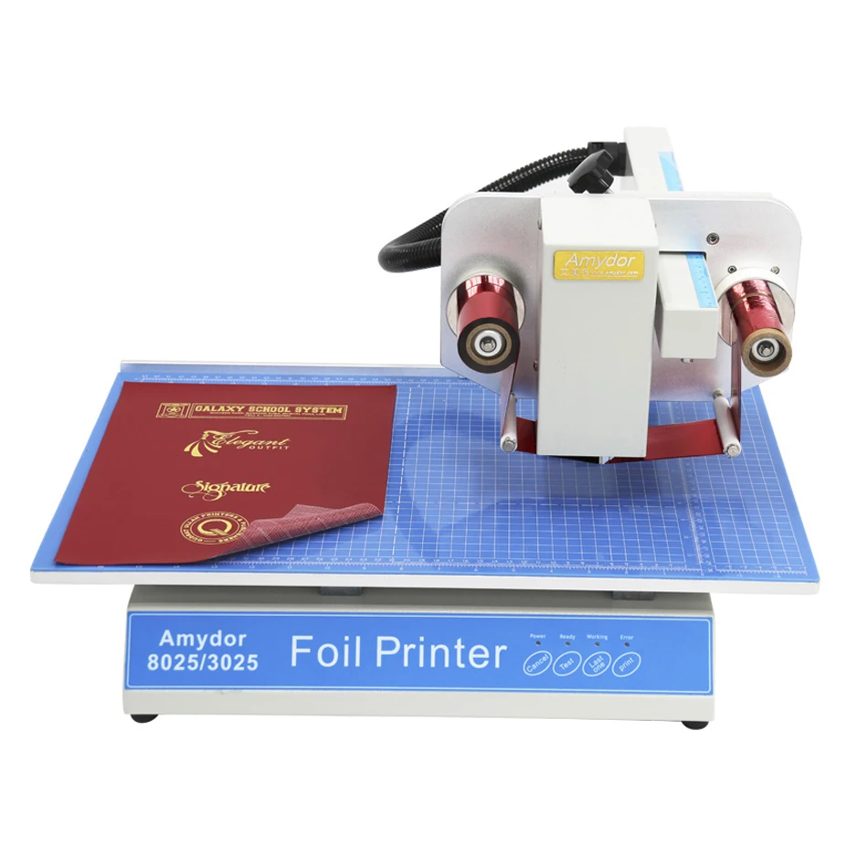 Digital Flatbed Foil Printer Automatic Bronzing Machine Electric Table