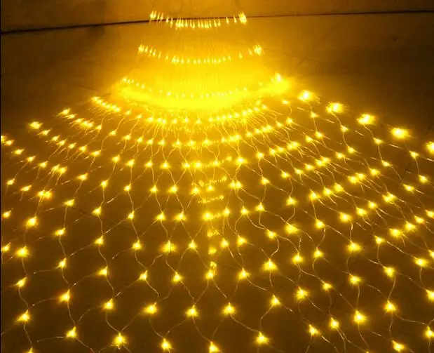 

Christmas LED Holiday Light Grids Lamps Flashing Lights Star Waterfall Strip Light