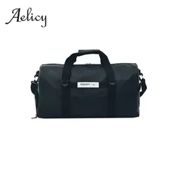 Aelicy унисекс дорожная сумка для багажа вместительная Мужская Бизнес-Путешествие багаж для досуга водонепроницаемая кожаная сумка для