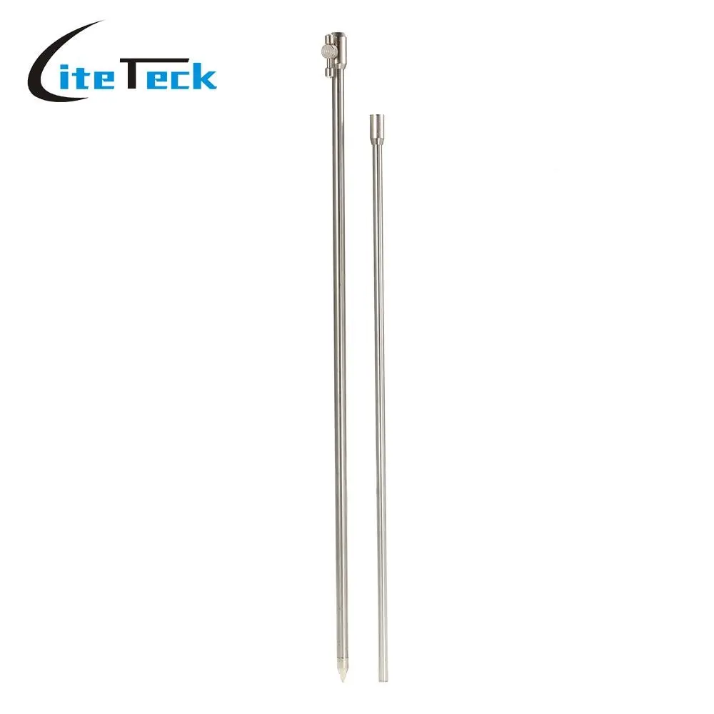 

Fishing Tackle Box Stainless Steel Fishing Tools Bankstick Fish Rod Pod Rest Carp Fishing Solid Coarse silver tone Bank Stick
