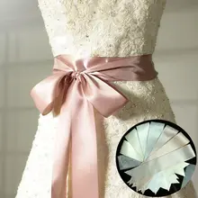JLZXSY 3 ярда атласная лента свадебный пояс/вечернее платье 5 см Duble Faced атласная лента выбрать цвет