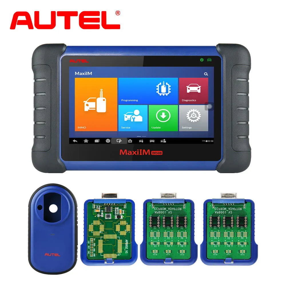 Autel MaxiIM IM508 OBD2 автомобильный диагностический автоматический сканер двигателя инструмент ECU XP200 программирование ключей scania сканер automotriz профессиональный