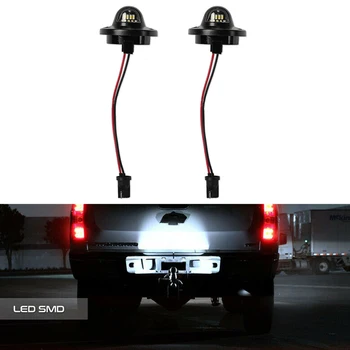 

License Plate Light Lamps Pickup Truck BRIGHT SMD LED License Plate Light Lamp Suit For Ford F150 F250 F350 90-14