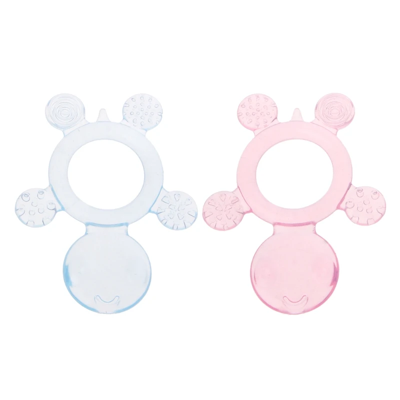 

Tortoise Baby Soothing Teether BPA Free Silicone Chew Charms Baby Teething Toys
