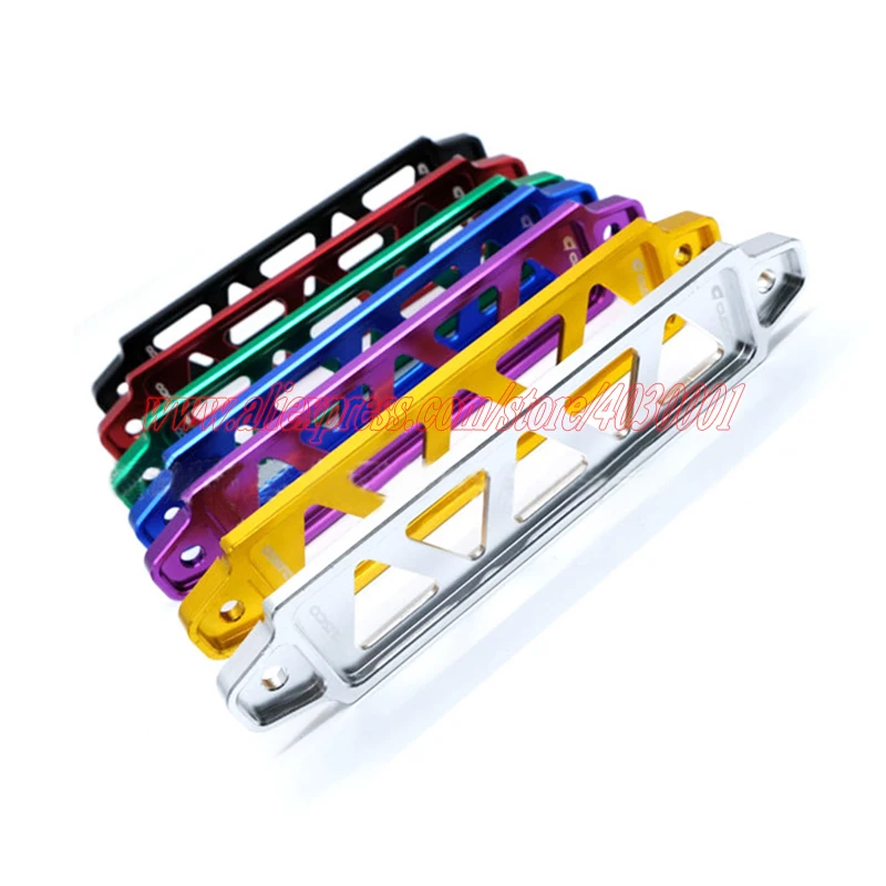 

220MM/190MM Car Battery Fasten Bracket Holder Auto Battery Tie Down Aluminum Mount Bracket Battery Holder