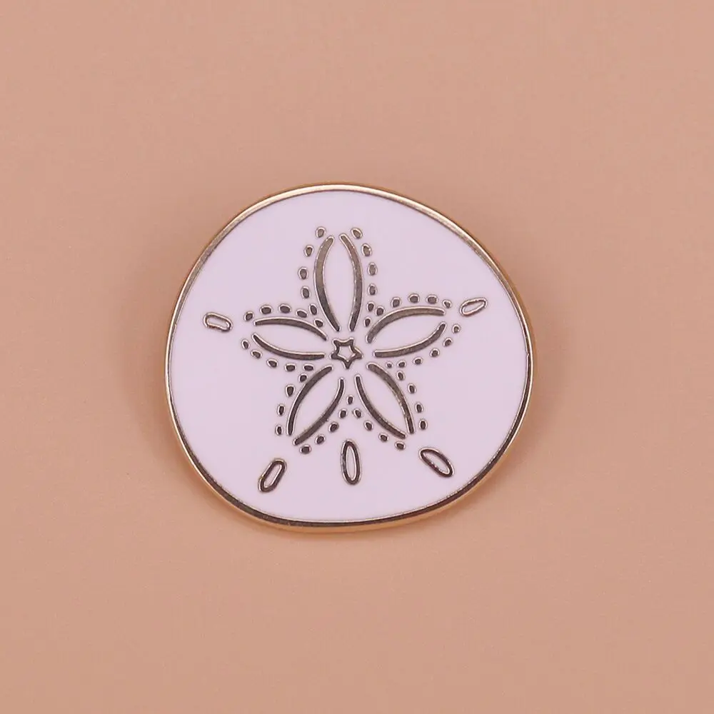 

Cute Ocean Metal Brooches Badges Tie