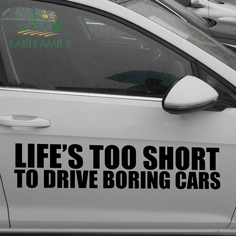 EARLFAMILY 2X Красивая Классическая анимационная пленка Lifes Too короткий Вождение