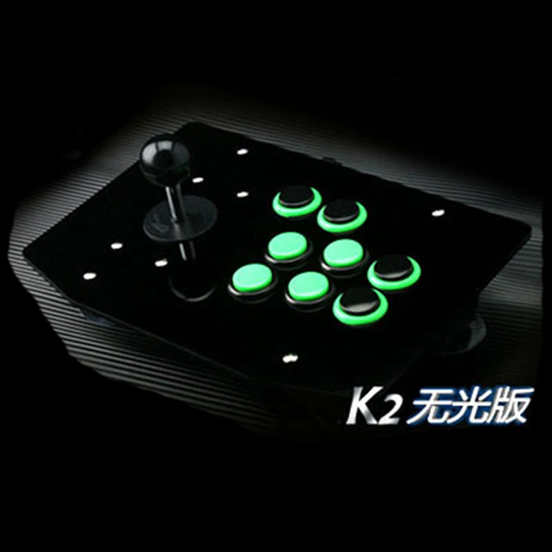

black and green button arcade joysticks Game Controller for computer game Street Fighters