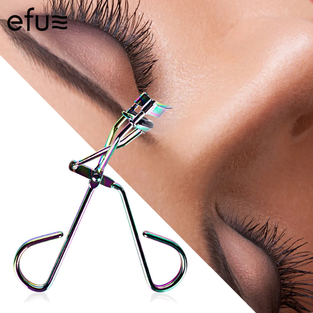 

1Pcs EFU high quality new ladies makeup eyelash curler with black handles #413