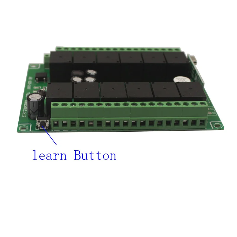 12CH 12V Remote Control Switch Relay Wireless Remote Switch 12 Channel Relay Module 12V 315MHz 433MHz Learn Code (5)