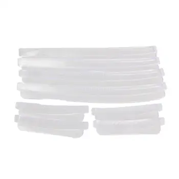 

8pcs Tansparent Car Door Edge Anticollision Strip Chafing Protection Strip