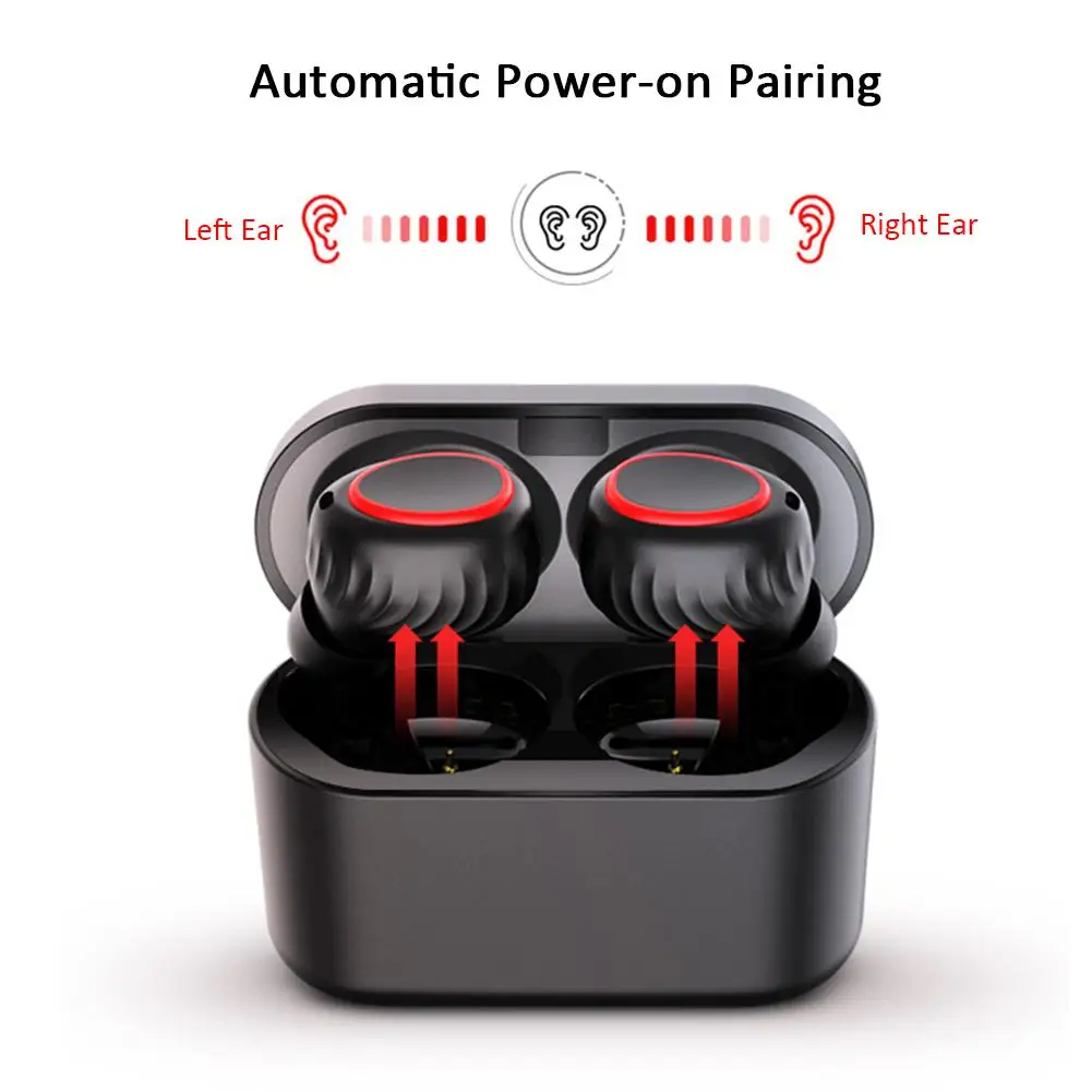 HV-358 Pro Binaural TWS In-ear Mini Bluetooth наушники 5 0 спортивные Прямая поставка 7 16 | Электроника
