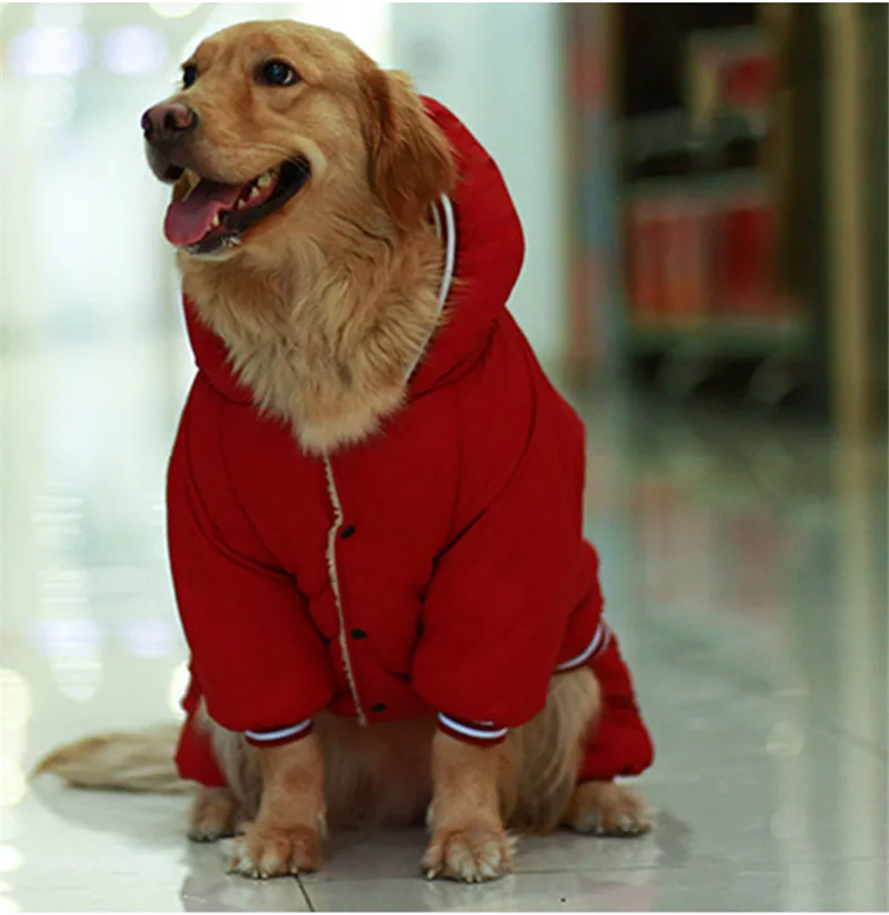 Флисовая зимняя одежда для собак теплая Толстая летная куртка с капюшоном