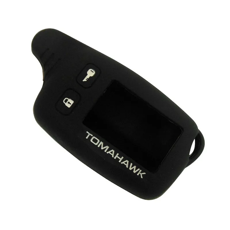 Распродажа TW9010 силиконовый чехол для Tomahawk TW9010 TW9020 TW9030 lcd двухсторонний автомобильный пульт дистанционного управления 100 шт./лот
