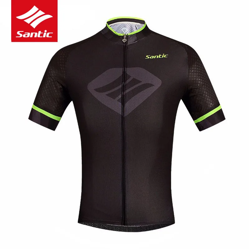 

Santic Cycling Jersey Mens Pro Team Summer MTB Road Bike Jersey Breathable Quick-dry Bicycle Jeresy Cycle Clothing Ropa Ciclismo