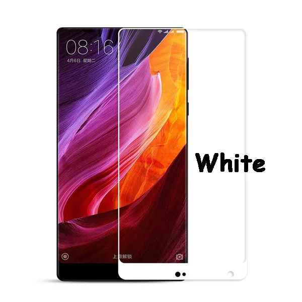 Для Xiaomi mi Mix 2 2S 3 mi x 1 полное покрытие закаленное стекло протектор экрана ультра тонкий предварительно mi um Взрывозащищенная защитная пленка - Цвет: White