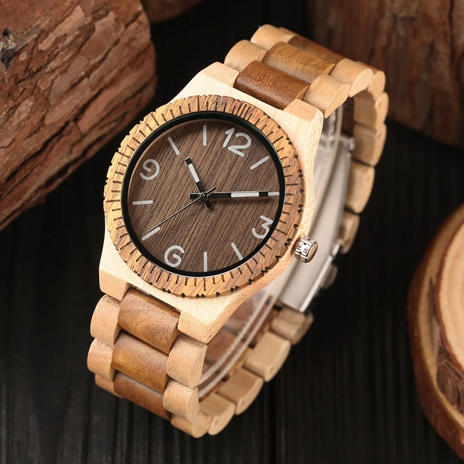 Minimalist Retro Full Wooden Watches Women Men Bamboo Wood Bracelet Fashion Creative Quartz Wristwatch Handmade Gifts Clock Hour 2018 (21)