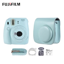 Fujifilm Instax Mini 9 мини-камера моментальной фотосъемки одноразовая пленка для камеры фотокамера всплывающая линза автоматический замер с пленками наборы