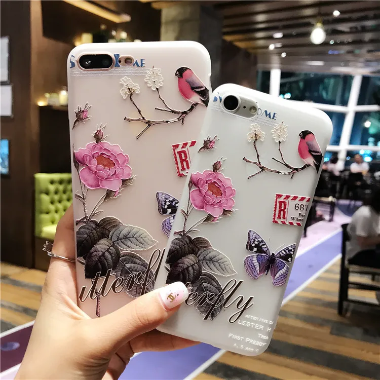 Sumgo Cases For OPPO R11 flower Painting Back