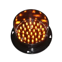 DC12V индивидуальные формы 100 мм желтый сигнал лампа LED стрелка доски части светофор Замена