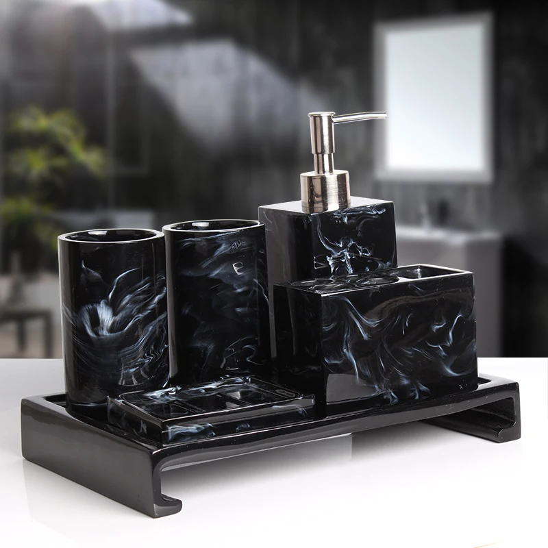 

NEWYEARNEW Bathroom Accessories Set High Gargle Home Decoration Home Arts Suite Decoration Wedding Gifts Love Free Shipping