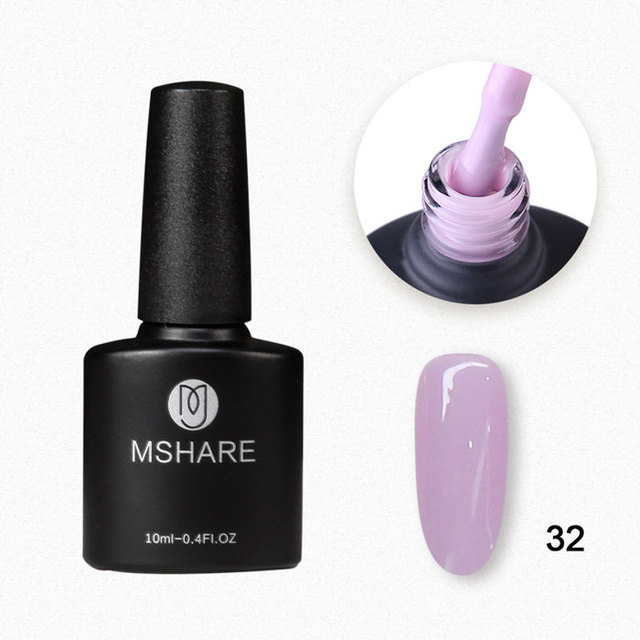 Milk White Camouflage Rubber Base Nail Gel Polish No Need Base Coat